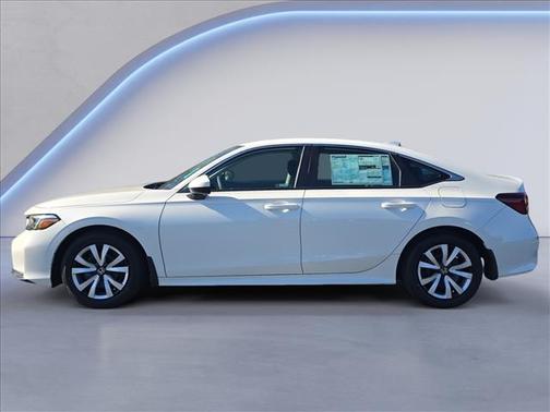 Platinum White Pearl 2026 Honda Civic LX