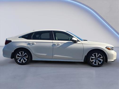 Platinum White Pearl 2026 Honda Civic LX