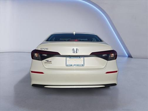 Platinum White Pearl 2026 Honda Civic LX
