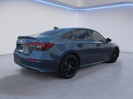 Blue Lagoon Pearl 2025 Honda Civic Hybrid Sport