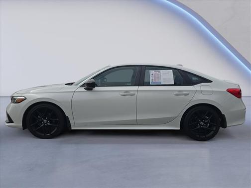 Platinum White Pearl 2023 Honda Civic Sport