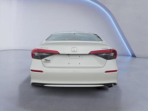 Platinum White Pearl 2023 Honda Civic Sport