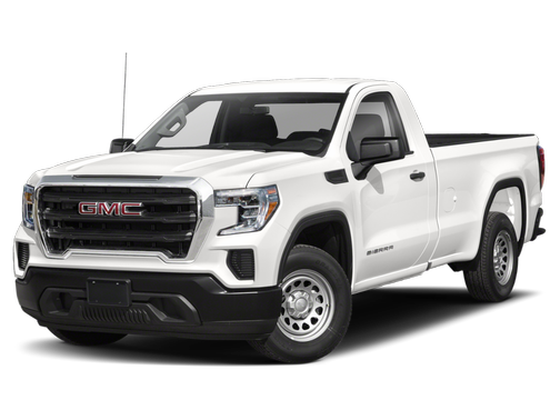 Summit White 2021 GMC Sierra 1500 Base