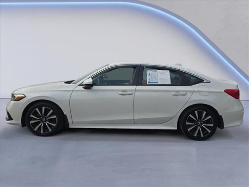 Platinum White Pearl 2024 Honda Civic EX