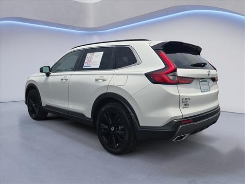 Platinum White Pearl 2024 Honda CR-V Hybrid Sport Touring AWD