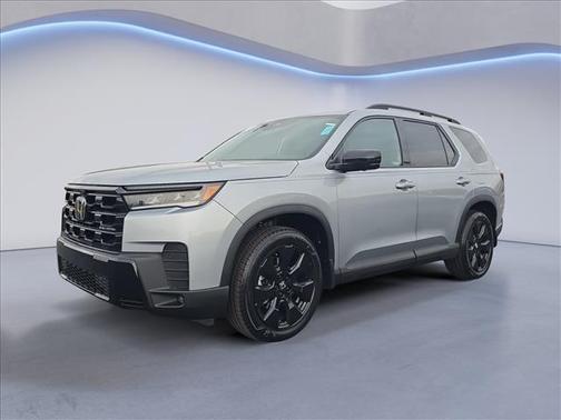 Solar Silver Metallic 2026 Honda Pilot Black Edition