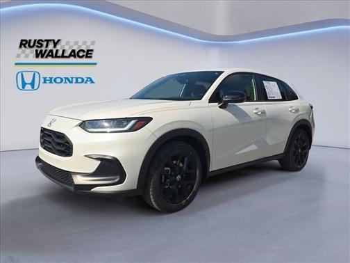 Platinum White Pearl 2025 Honda HR-V AWD Sport