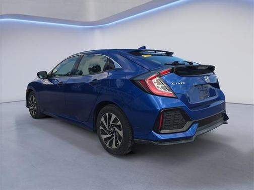 Aegean Blue Metallic 2017 Honda Civic LX