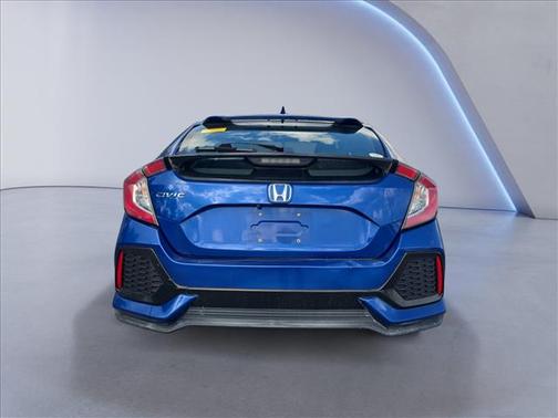 Aegean Blue Metallic 2017 Honda Civic LX