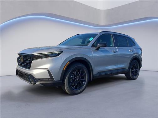 Solar Silver Metallic 2026 Honda CR-V Hybrid Sport-L AWD
