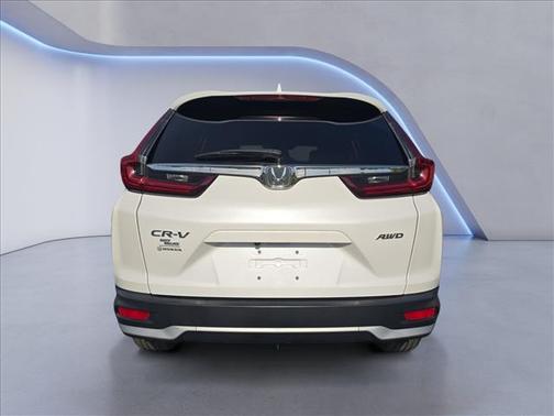 Platinum White Pearl 2021 Honda CR-V AWD EX-L