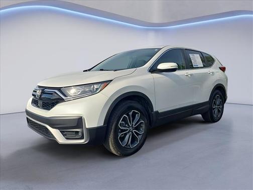 Platinum White Pearl 2021 Honda CR-V AWD EX-L