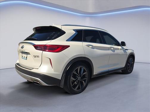 Majestic White 2019 INFINITI QX50 ESSENTIAL
