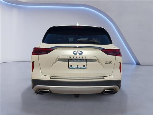 Majestic White 2019 INFINITI QX50 ESSENTIAL
