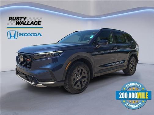 Canyon River Blue Metallic 2026 Honda CR-V Hybrid TrailSport AWD