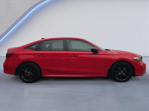 Rallye Red 2025 Honda Civic Sport