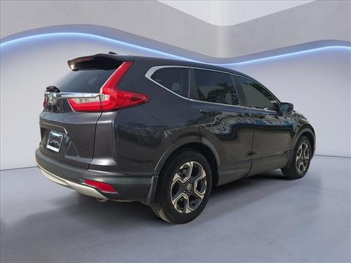 Gray 2018 Honda CR-V EX-L