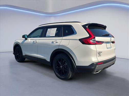 Platinum White Pearl 2025 Honda CR-V Hybrid Sport FWD