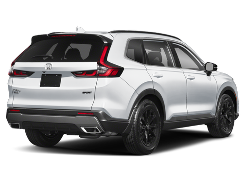 Platinum White Pearl 2025 Honda CR-V Hybrid Sport FWD