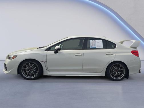 Crystal White Pearl 2016 Subaru WRX STI Limited