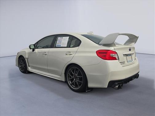 Crystal White Pearl 2016 Subaru WRX STI Limited