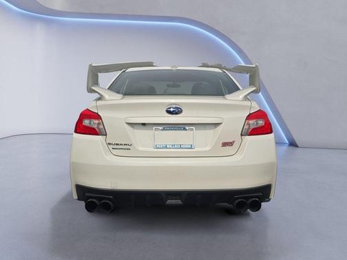 Crystal White Pearl 2016 Subaru WRX STI Limited