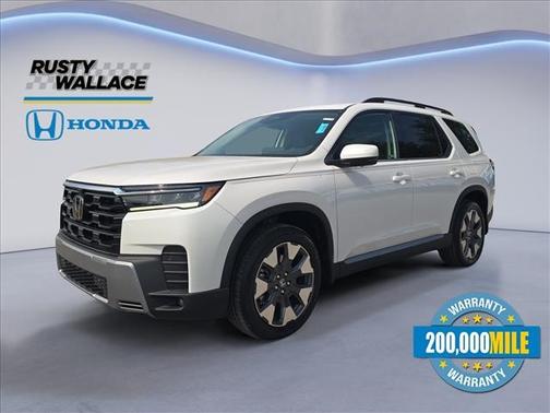 Platinum White Pearl 2026 Honda Pilot Elite