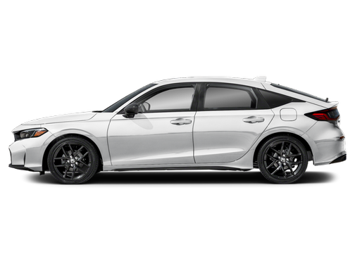 Platinum White Pearl 2025 Honda Civic Sport
