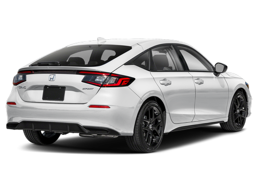 Platinum White Pearl 2025 Honda Civic Sport