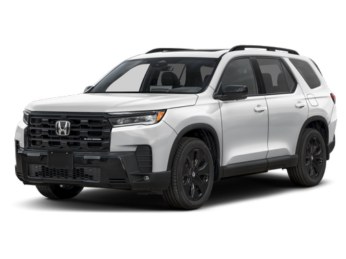 Platinum White Pearl 2026 Honda Pilot Black Edition