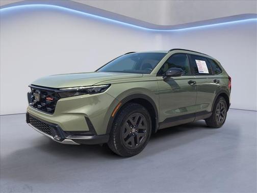 Ash Green Metallic 2026 Honda CR-V Hybrid TrailSport AWD