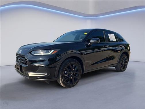 Crystal Black Pearl 2024 Honda HR-V Sport