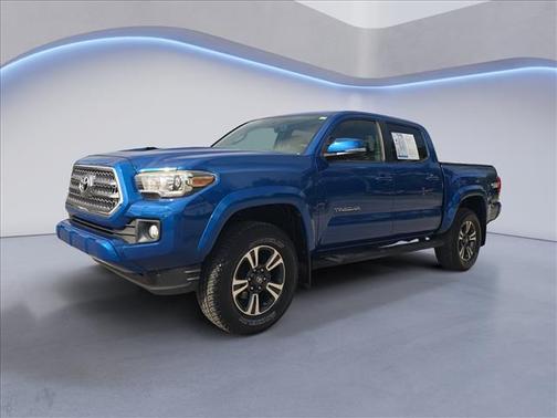 Blazing Blue Pearl 2017 Toyota Tacoma TRD Sport