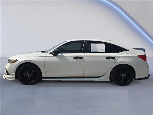 Platinum White Pearl 2022 Honda Civic Sport