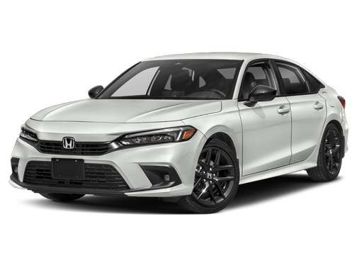 Platinum White Pearl 2022 Honda Civic Sport