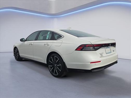 Platinum White Pearl 2026 Honda Accord Hybrid Touring