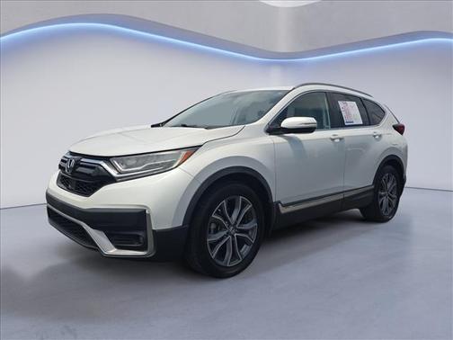 Platinum White Pearl 2020 Honda CR-V 2WD Touring