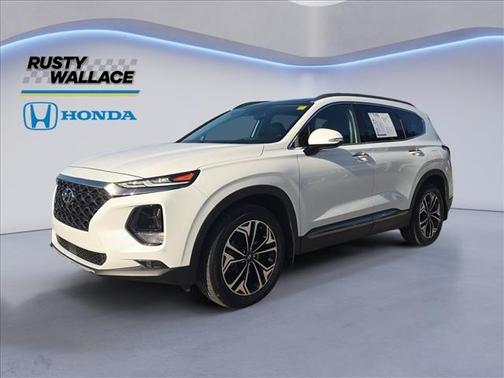Quartz White 2020 Hyundai SANTA FE Limited 2.0T