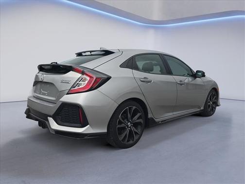 Lunar Silver Metallic 2018 Honda Civic Sport Touring