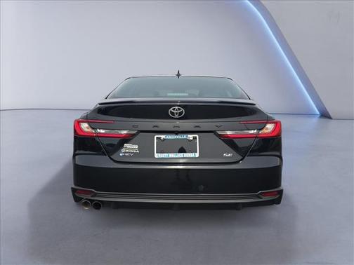Midnight Black Metallic 2025 Toyota Camry SE