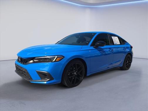 Boost Blue Pearl 2022 Honda Civic Sport