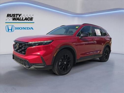 Radiant Red Metallic 2024 Honda CR-V Hybrid Sport FWD