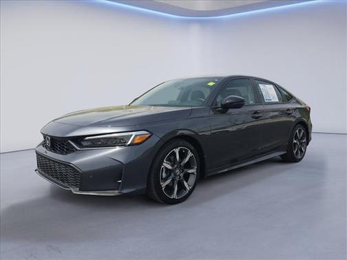 Meteorite Gray Metallic 2025 Honda Civic Hybrid Sport