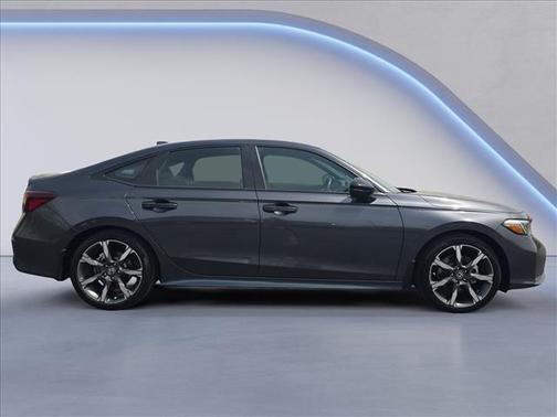 Meteorite Gray Metallic 2025 Honda Civic Hybrid Sport