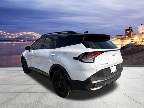 Glacier White Pearl/Ebony Black Roof 2024 Kia Sportage S