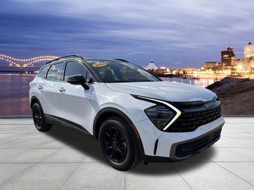 Glacier White Pearl/Ebony Black Roof 2024 Kia Sportage S