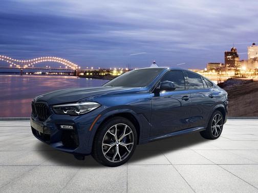 Phytonic Blue Metallic 2021 BMW X6 xDrive40i