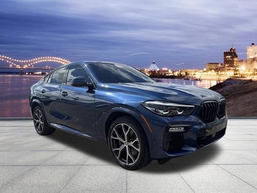 Phytonic Blue Metallic 2021 BMW X6 xDrive40i