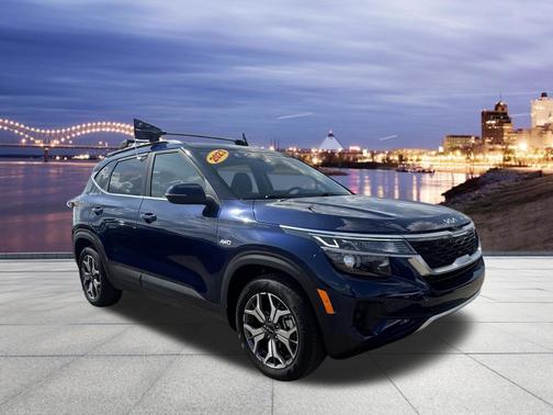 Dark Ocean Blue 2023 Kia Seltos EX