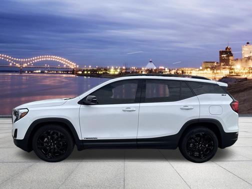 Summit White 2021 GMC Terrain SLT